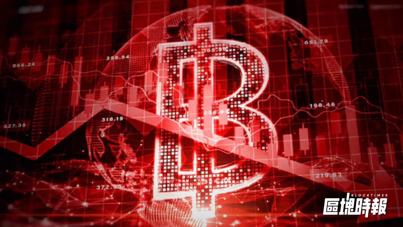 比特幣暴跌 5%至 8.6 萬美元，24 小時全網爆倉金額 6.07 億美元