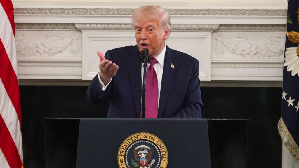 Trump says he will extend Iran ceasefire until negotiations conclude - BBC  News