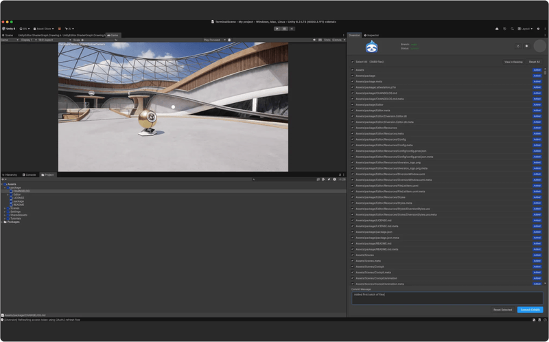 Version Control for Unity | Diversion Unity Plugin