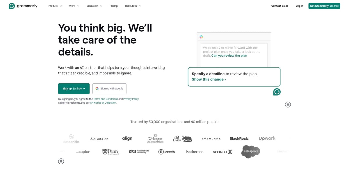 Top 10 Best Tools for Content Creation in 2025 - Grammarly