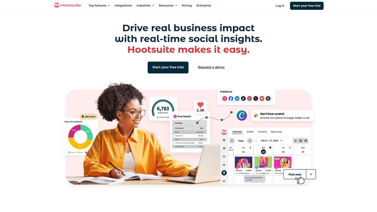 Top 10 Best Tools for Content Creation in 2025 - Hootsuite