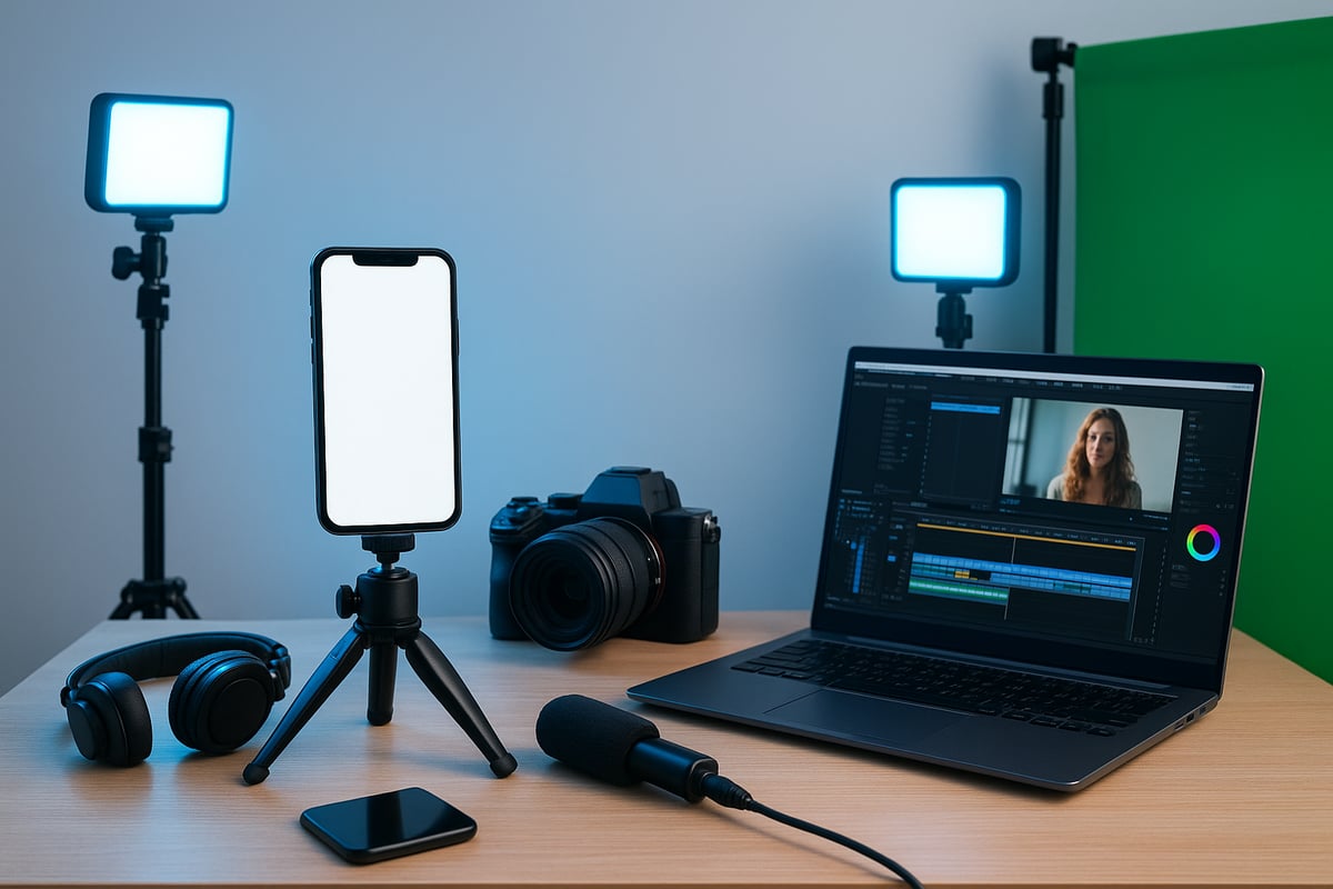 Essential Gear, Software, and Tools for 2025 Social Video