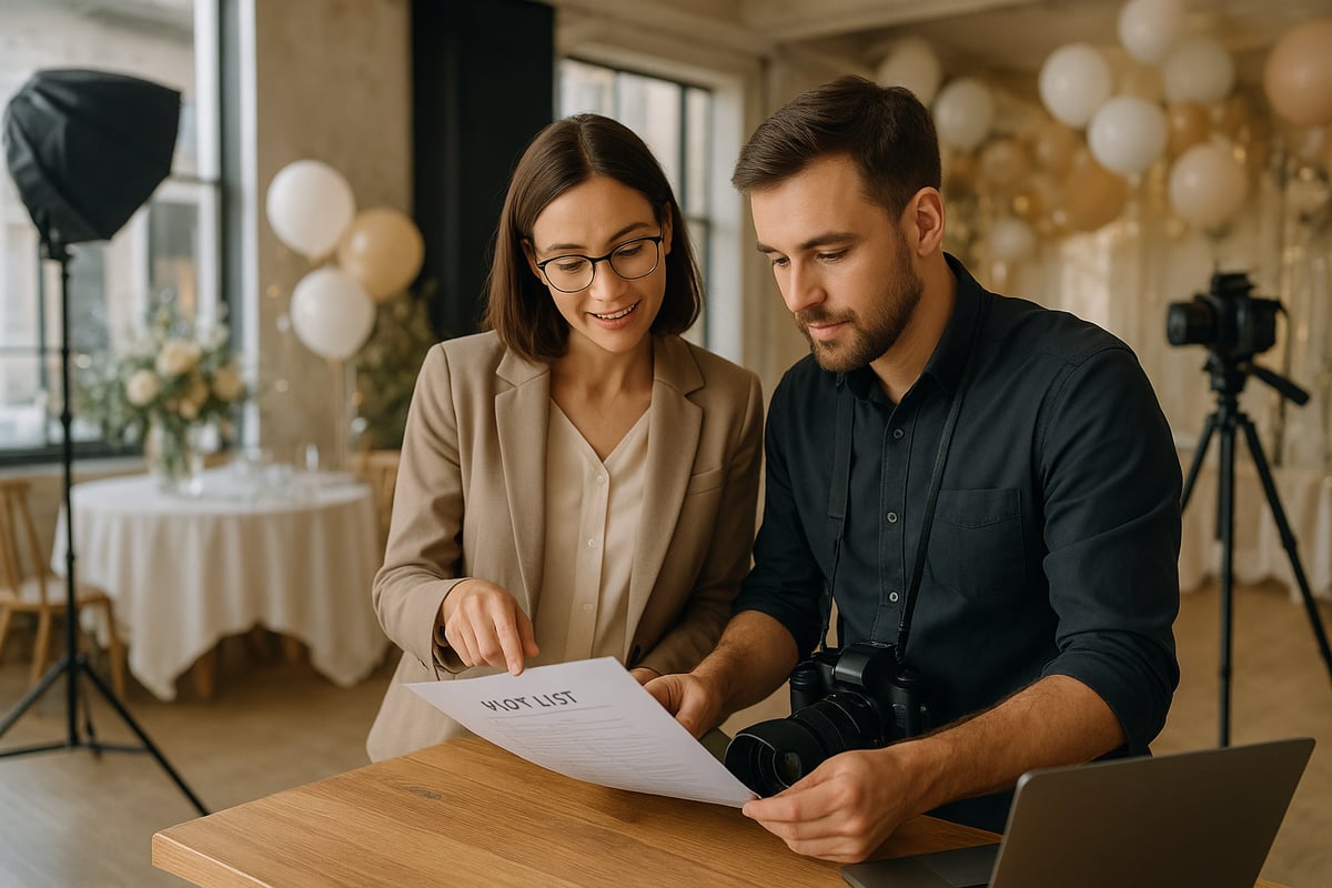 Tips for Working with Professional Event Photographers