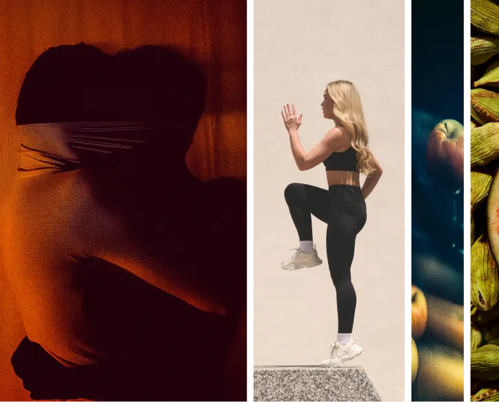 Sunlit rocky canyon with dark waters in shadows, showcasing layered rock formations and cliffs at dusk.