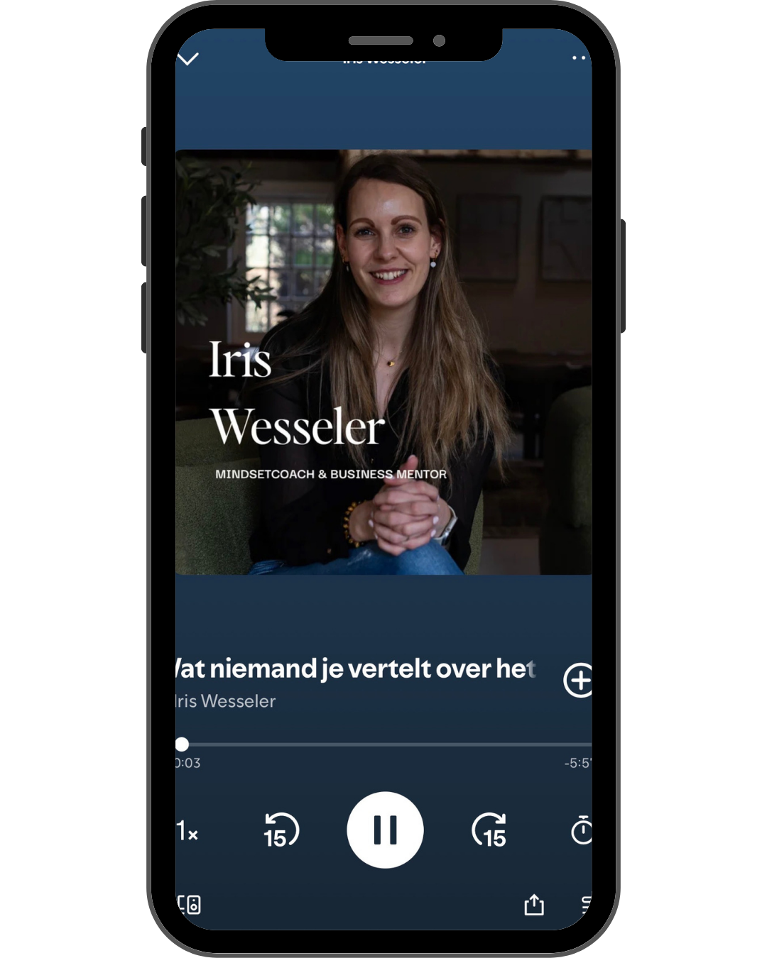 De podcast van Iris