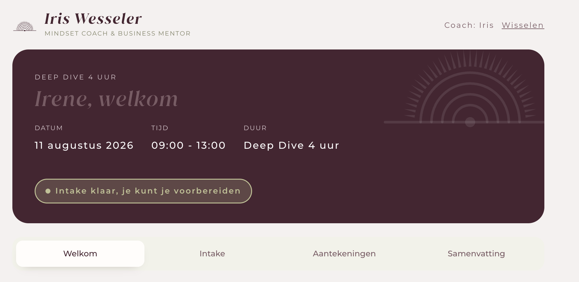 Deep Dive portaal