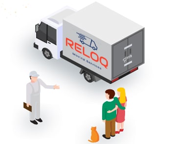 Two man are carrying a sofa