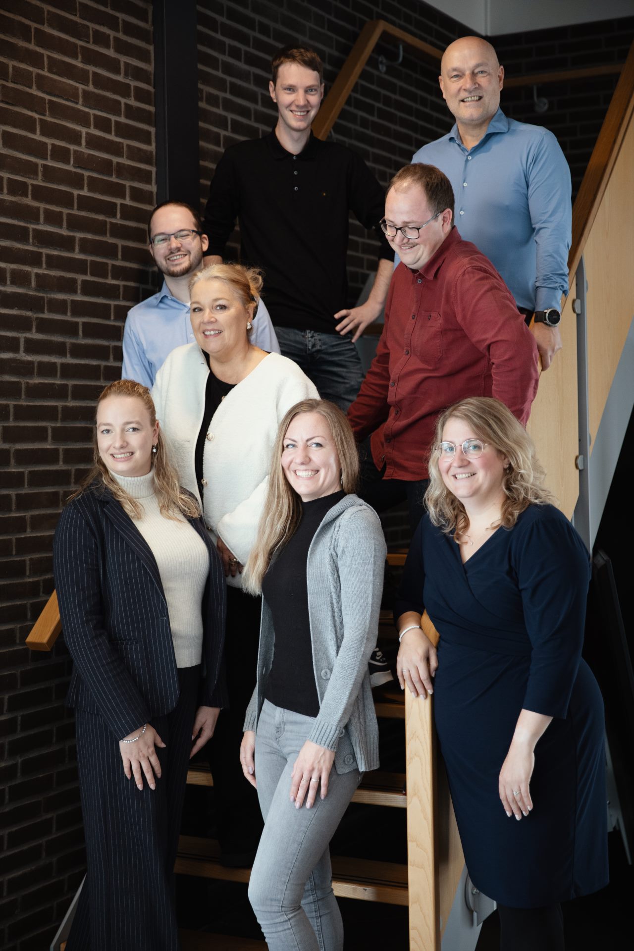 Groepsfoto van het team van Voor Elkaar