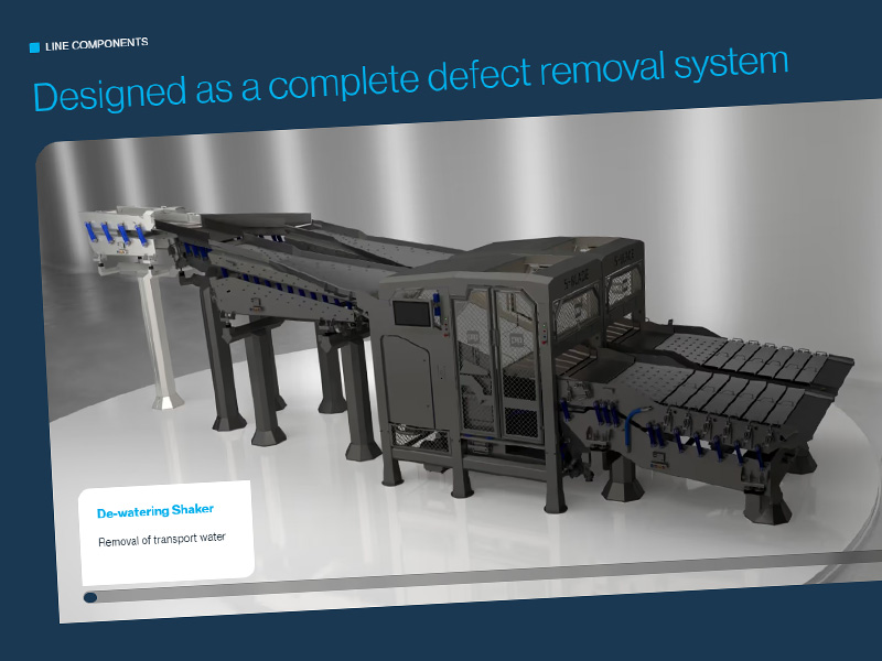 Productpagina van een systeem voor defectverwijdering, PIP Innovations