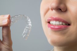 Woman With Invisalign