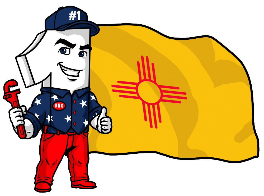 Number 1 Plumbing UNO graphic