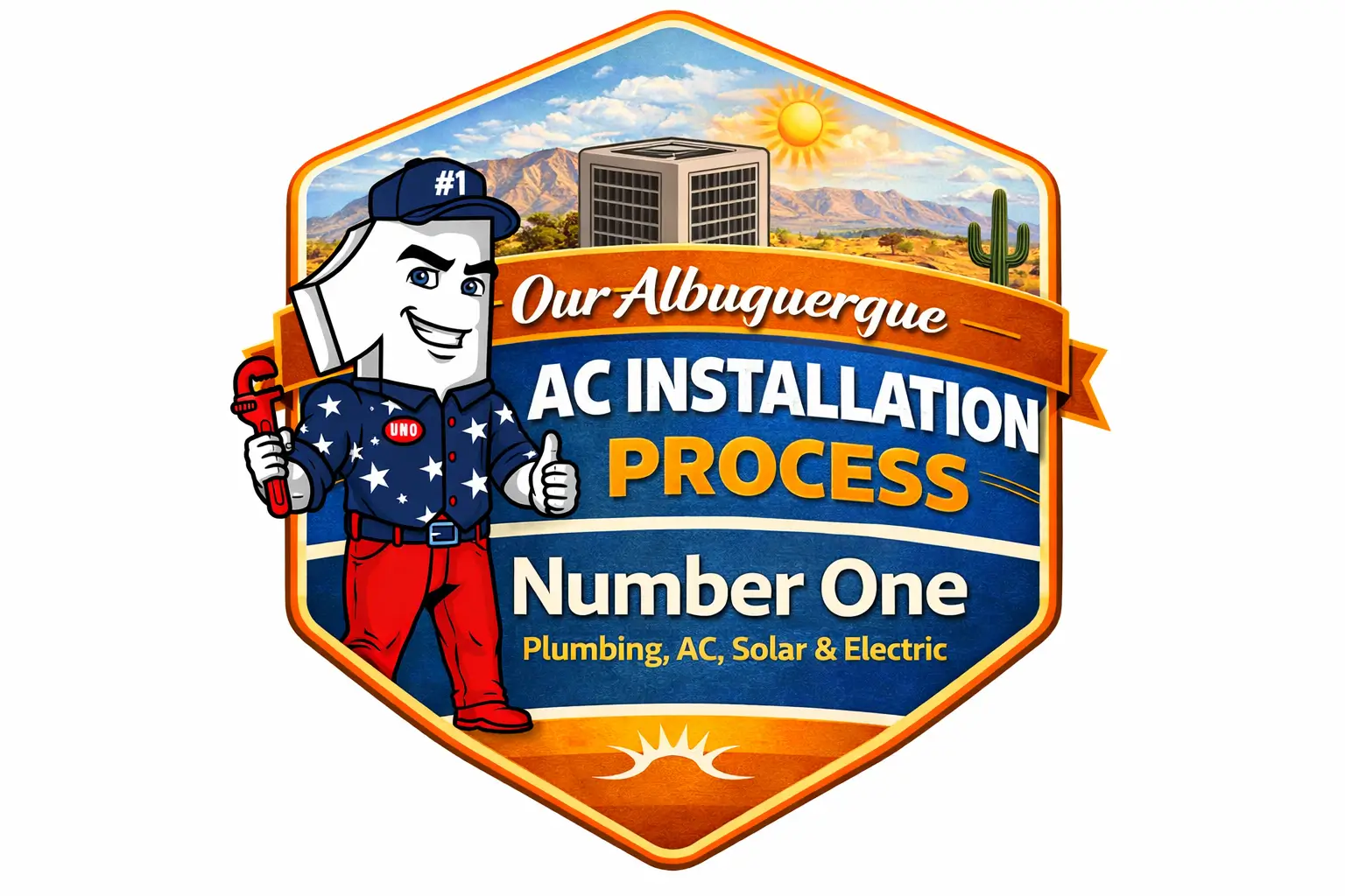 Albuquerque AC Installation Process art