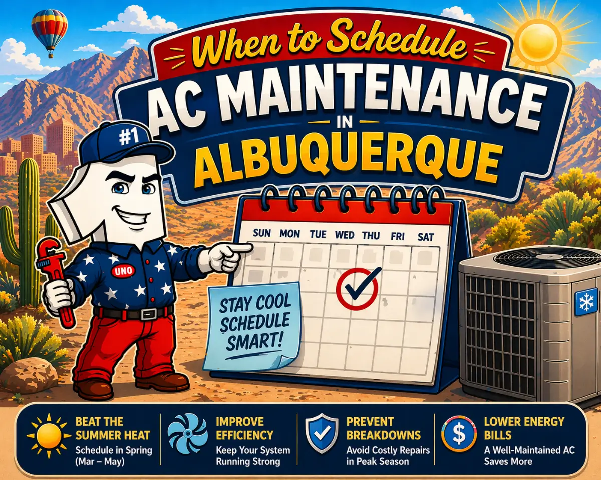 AC maintenance tips for Albuquerque heat