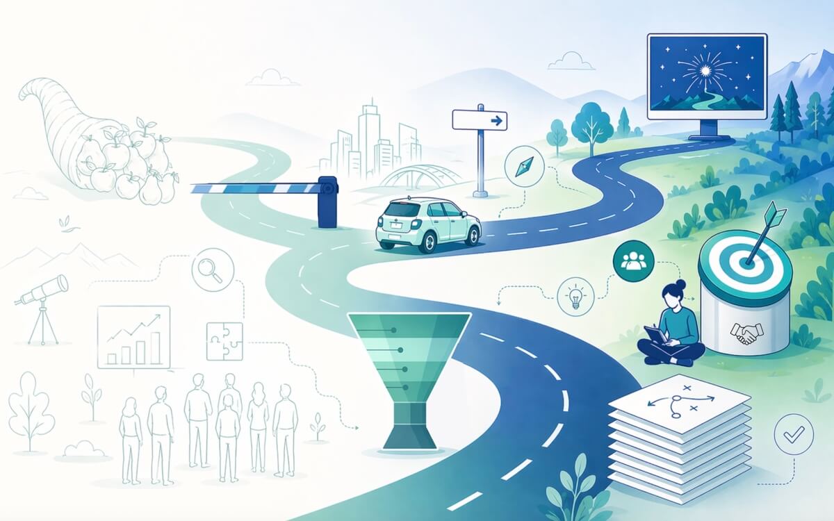 Das Ziel war schon immer der Anfang.