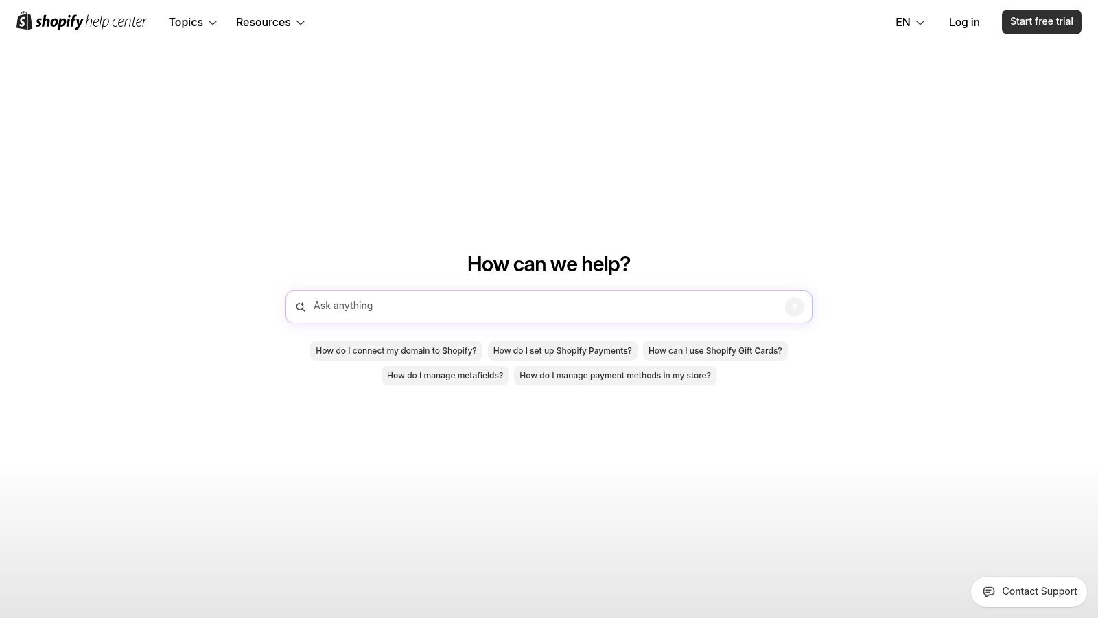 Shopify Help Center