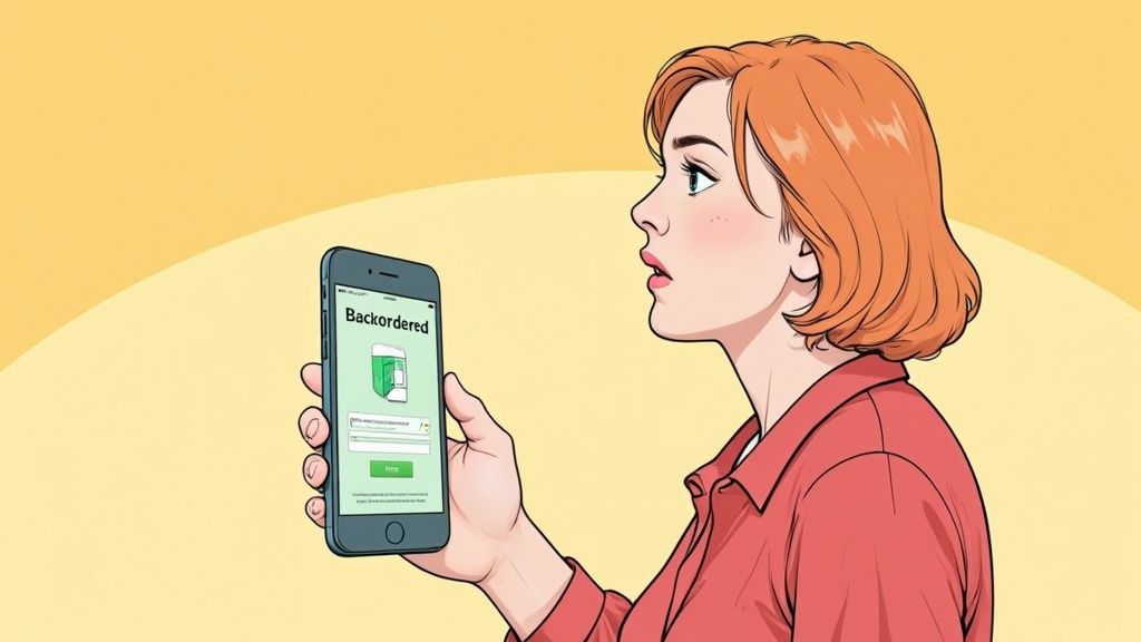 A person marking up a calendar with launch dates and strategic notes