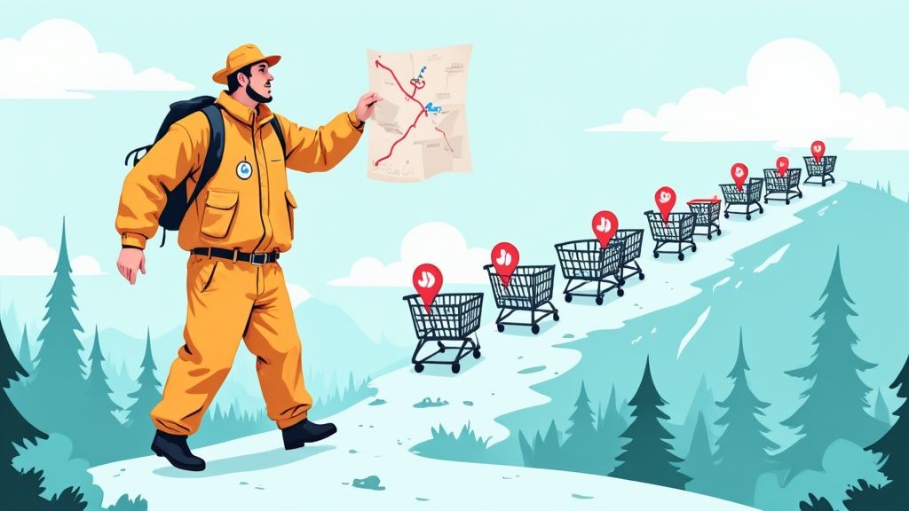 A team collaborating on a TikTok Shop strategy
