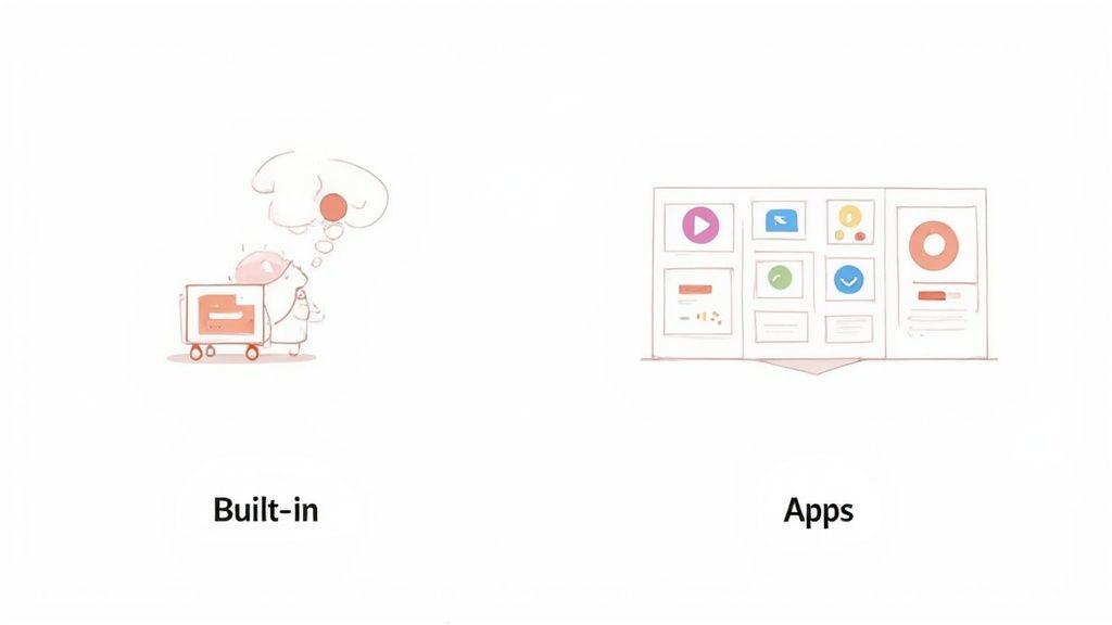 An illustrative image showing the BigCommerce and Shopify logos side-by-side, representing a choice between the two platforms.