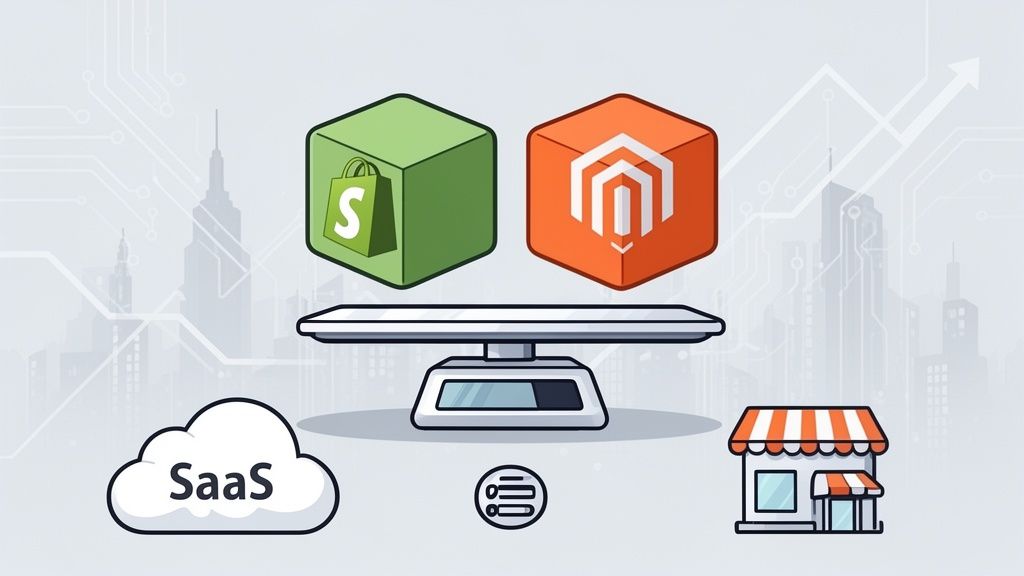 Shopify vs Magento: Enterprise eCommerce Showdown — shopify vs. magento