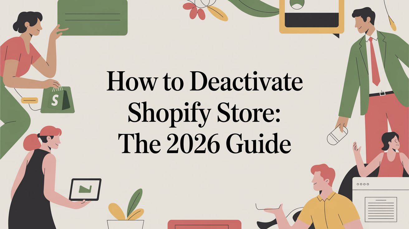 How to Deactivate Shopify Store: The 2026 Guide