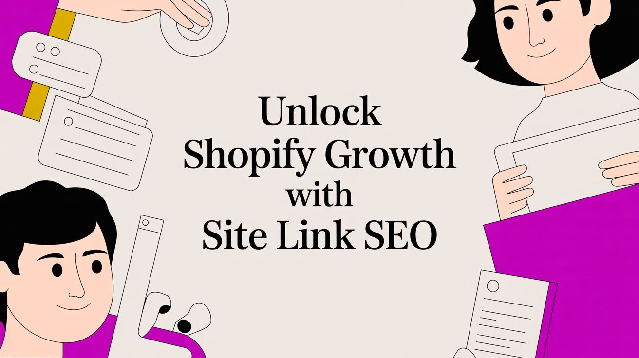 Unlock Shopify Growth with Site Link SEO