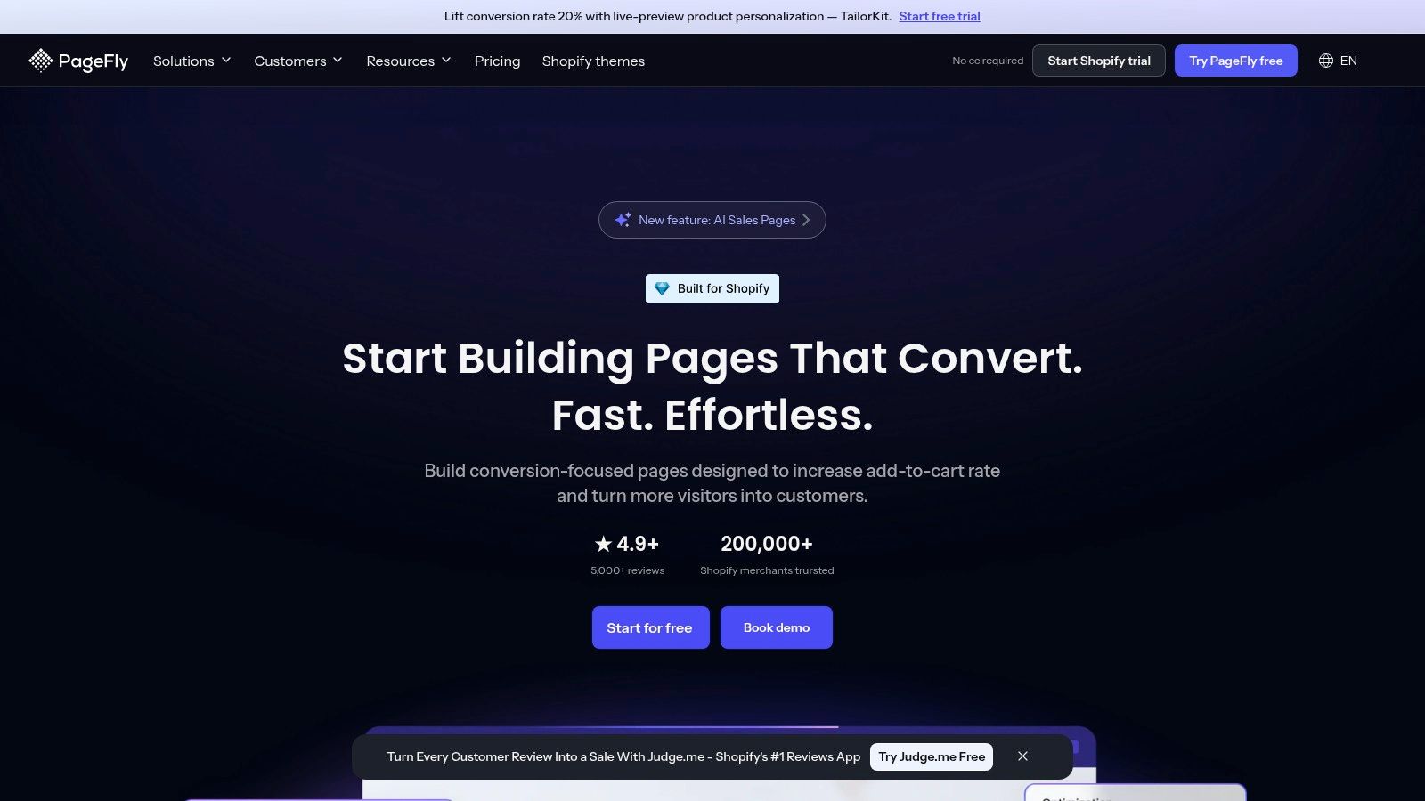 PageFly Landing Page Builder