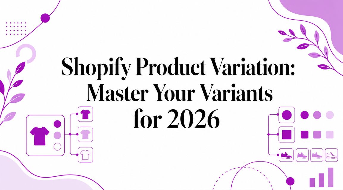Shopify Product Variation: Master Your Variants for 2026