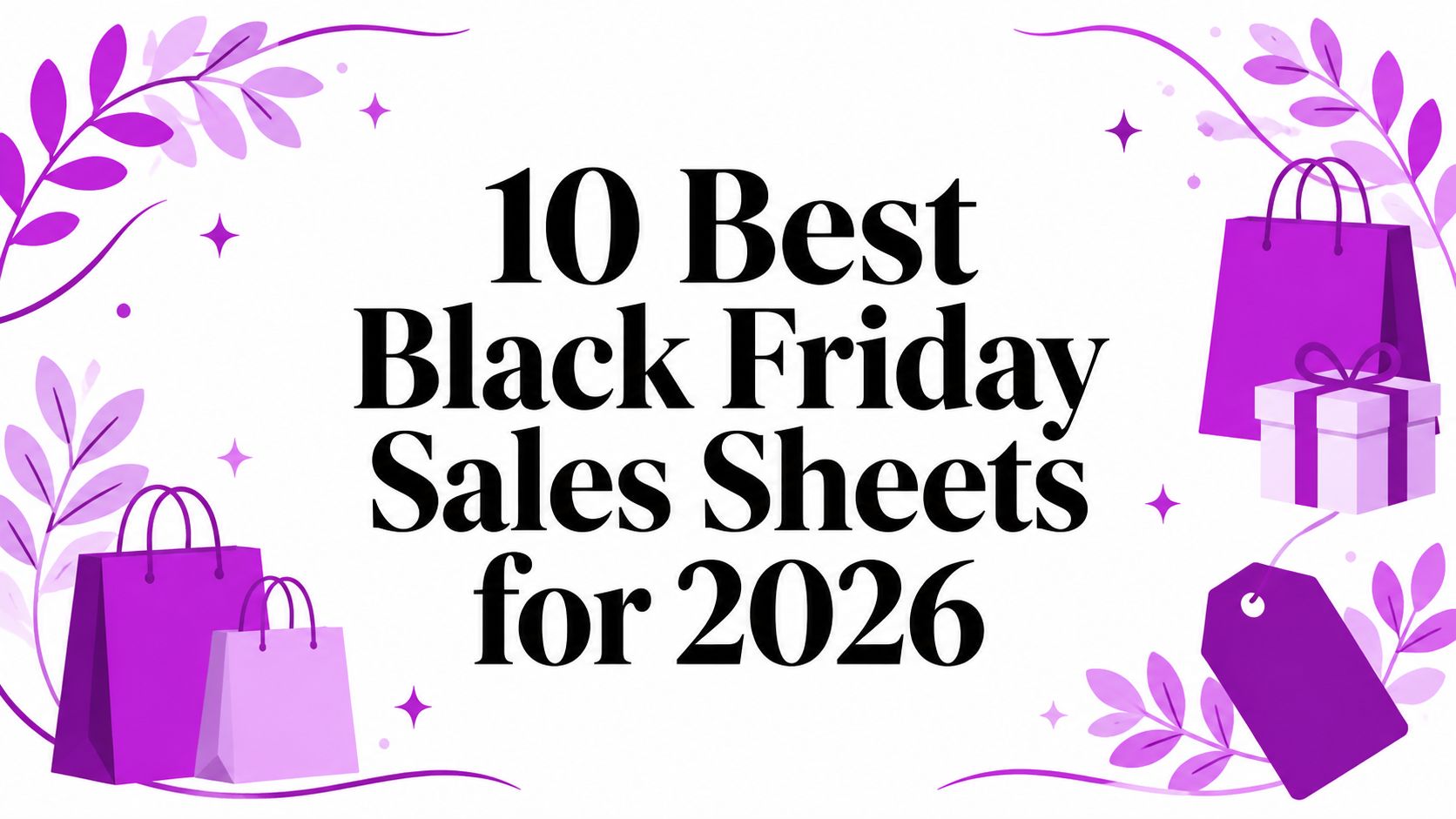 10 Best Black Friday Sales Sheets for 2026