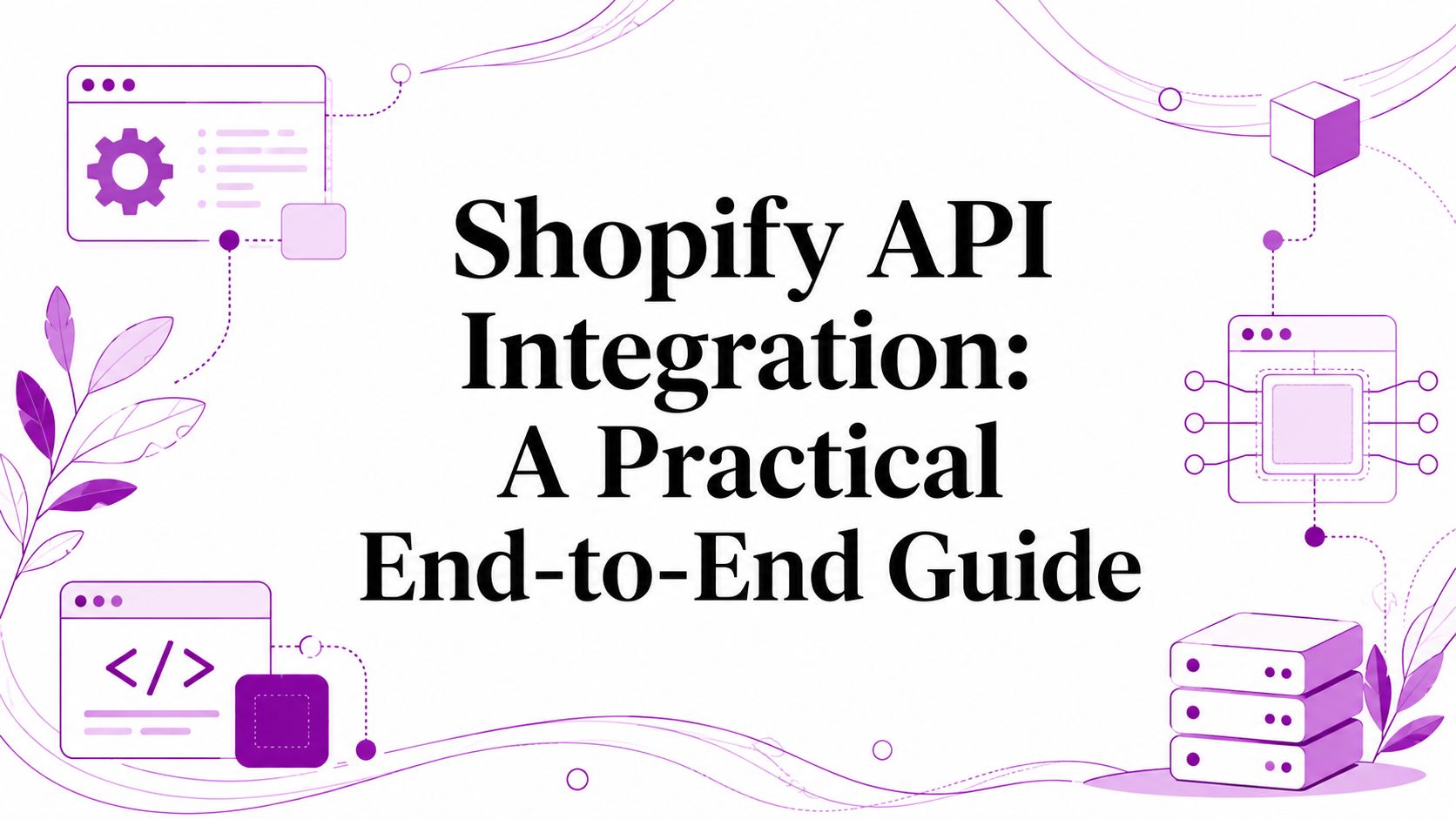 Shopify API Integration: A Practical End-to-End Guide