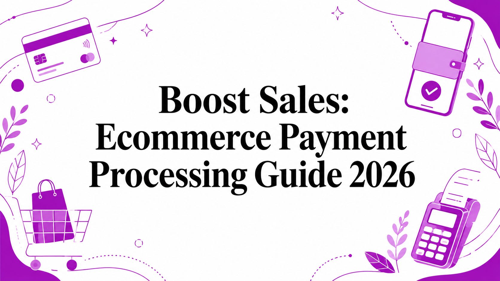 Boost Sales: Ecommerce Payment Processing Guide 2026