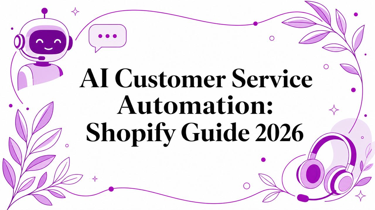 AI Customer Service Automation: Shopify Guide 2026