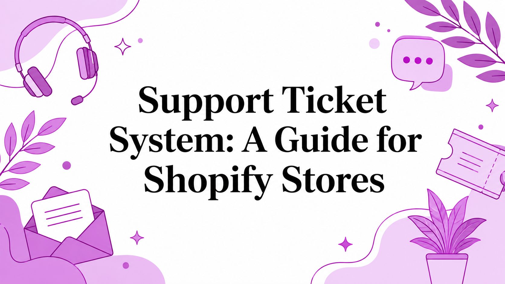 Support Ticket System: A Guide for Shopify Stores