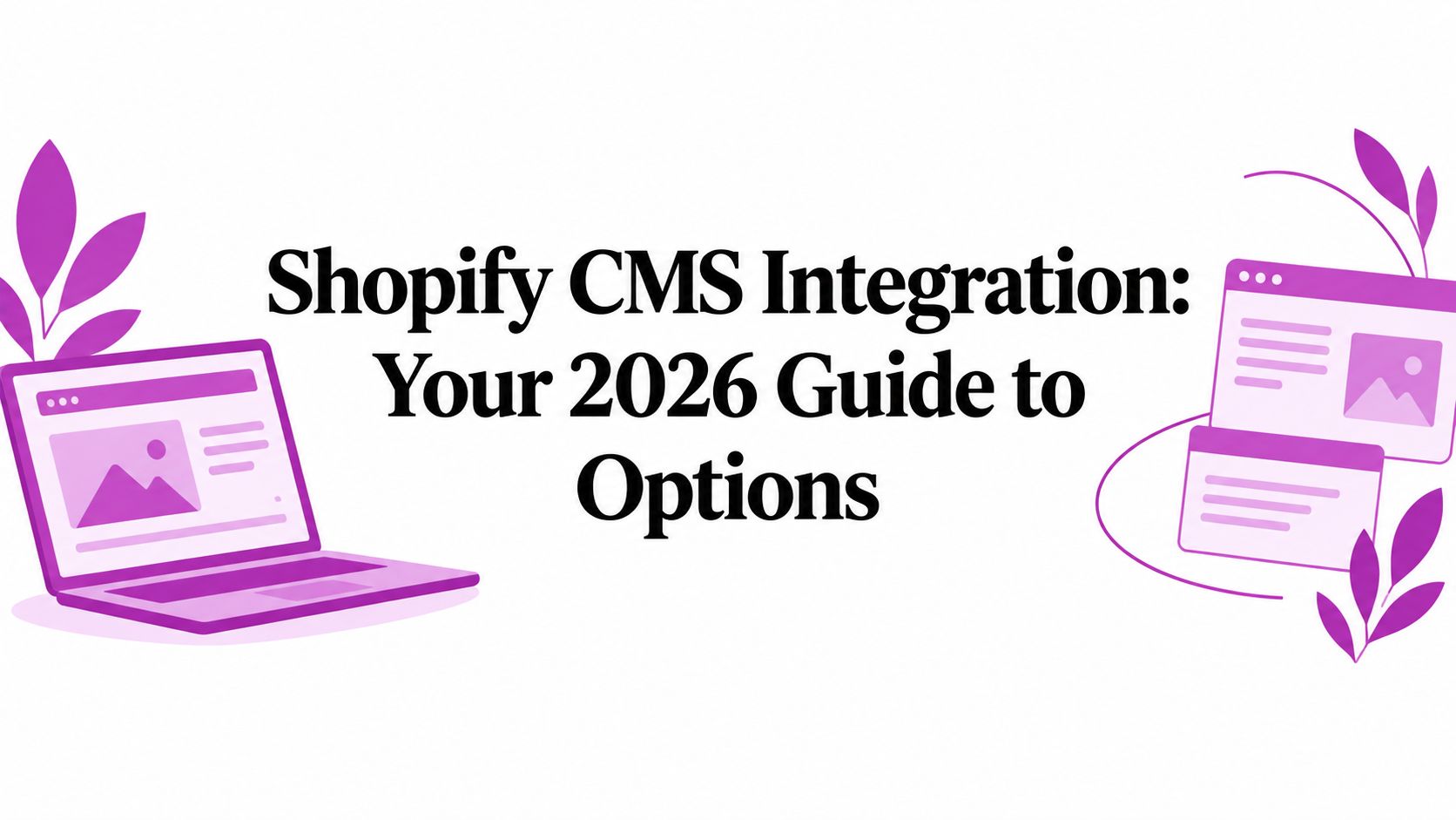 Shopify CMS Integration: Your 2026 Guide to Options