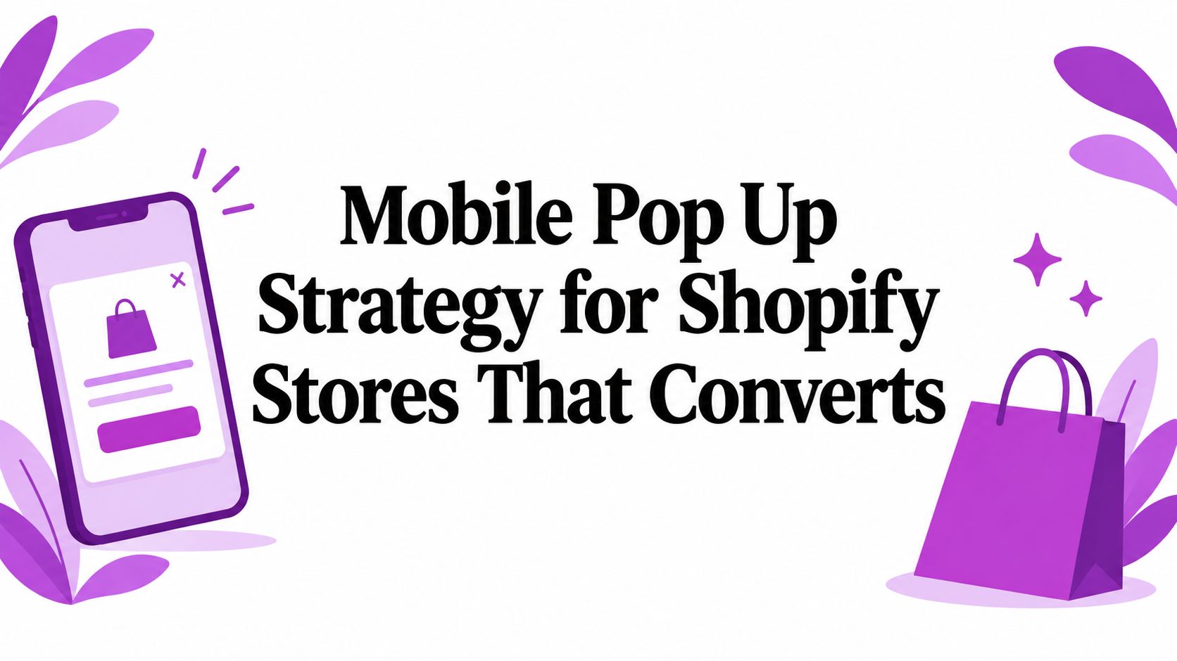 Mobile Pop Up Strategy for Shopify Stores That Converts