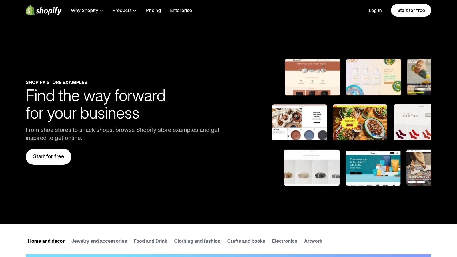 Shopify Ecommerce Store Examples (official)