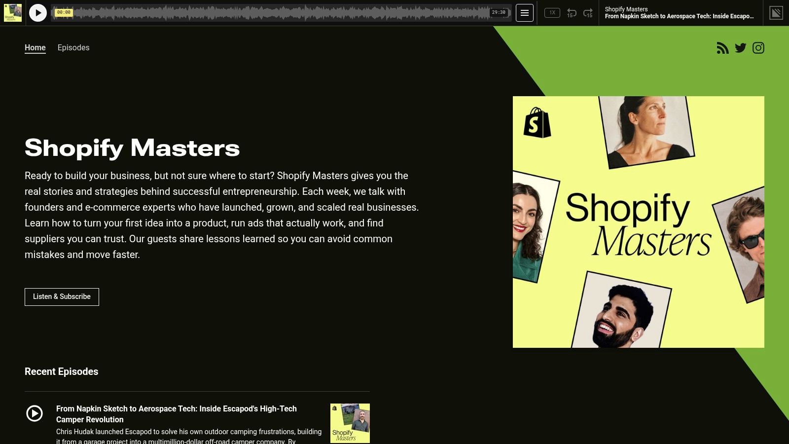 Shopify Masters