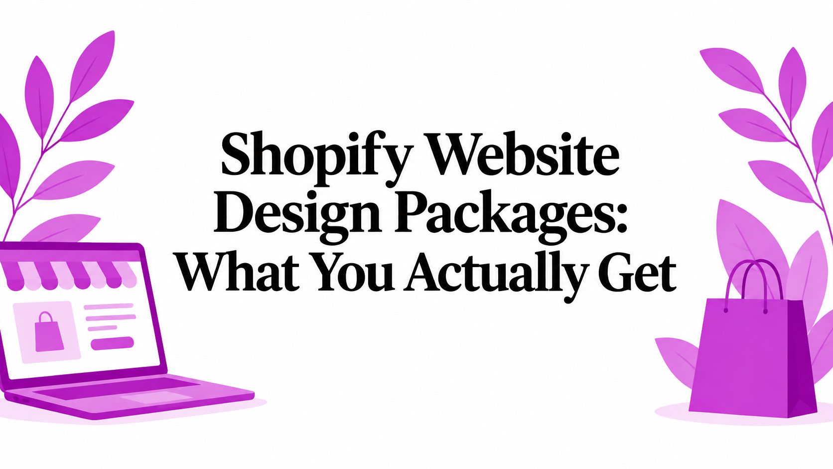 Shopify Website Design Packages: What You Actually Get