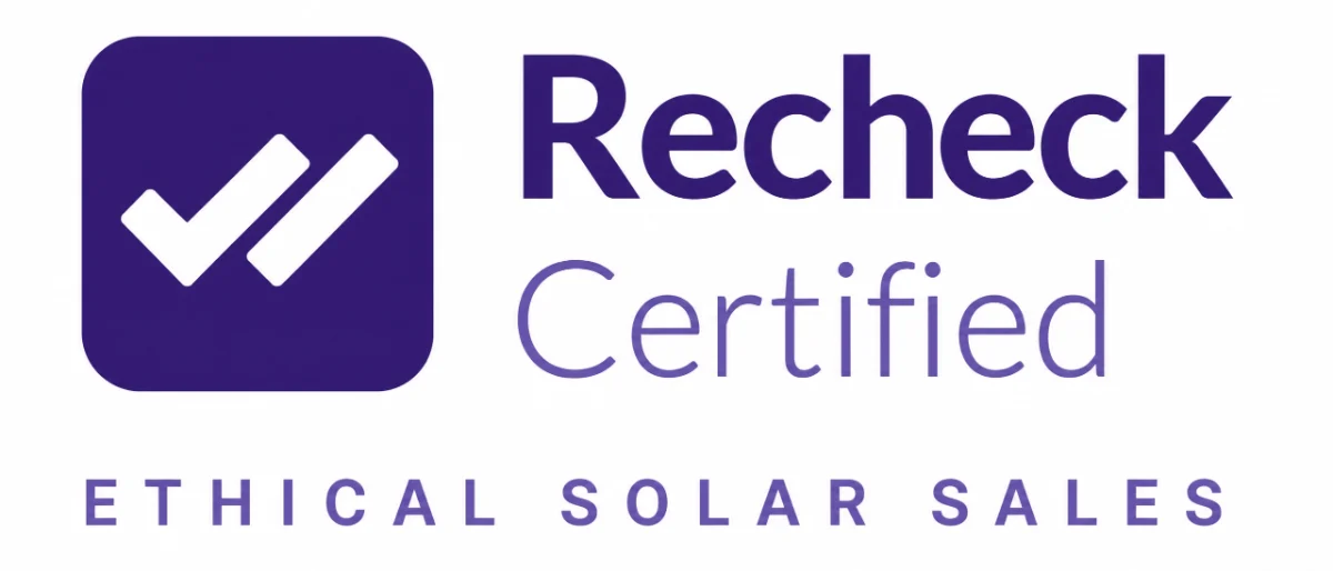 Recheck Certified — Ethical Solar Sales