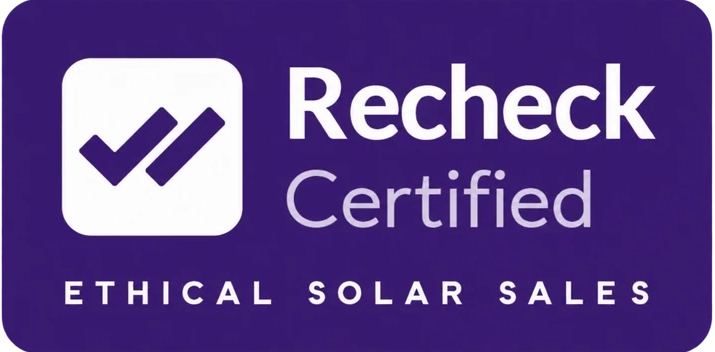 Desert Solar Energy is Recheck Certified - Ethical Solar Sales