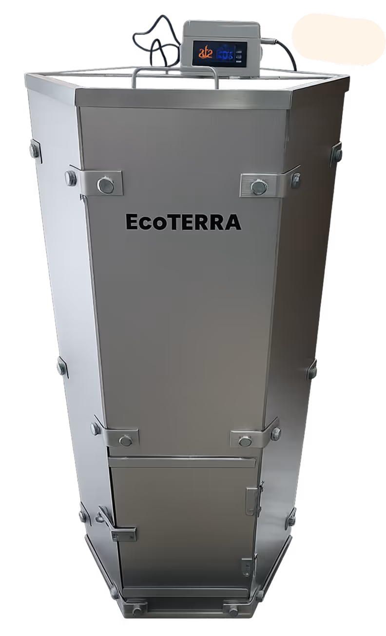 EcoTERRA Light kompaktni komposter za cvećare i zatvorene prostore