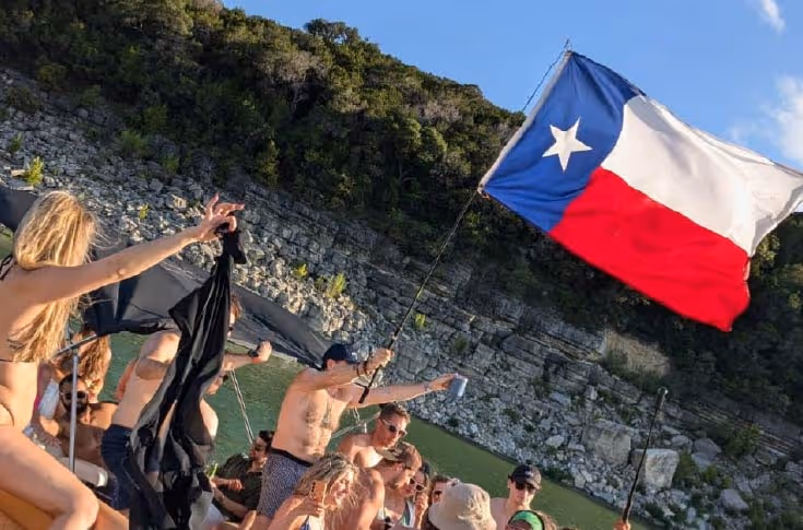 Lake Travis Booze Cruise for Bachelor Party