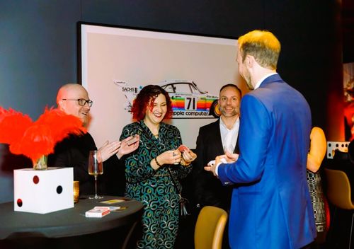 Casino night at Porsche Studio