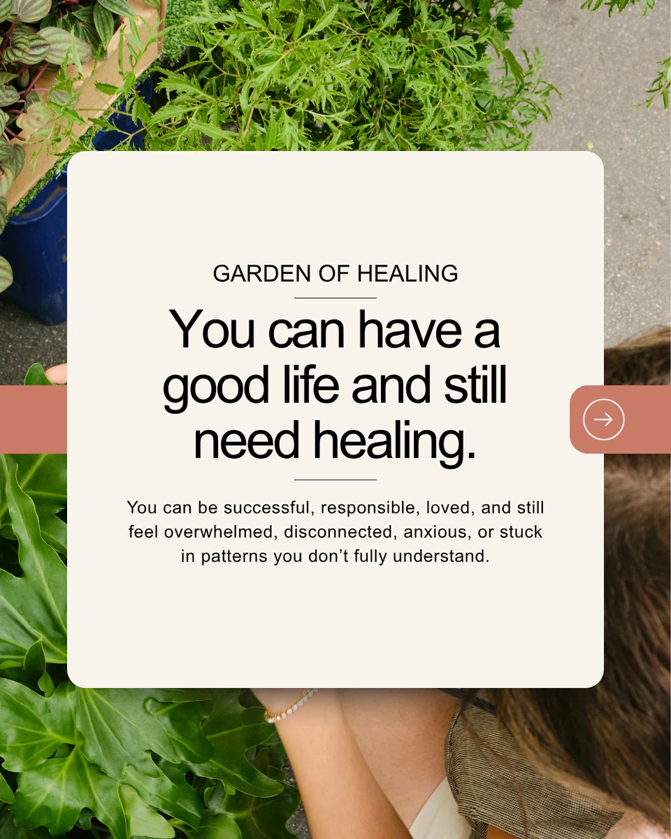 Therapy carousel: You can have a good life and still need healing.