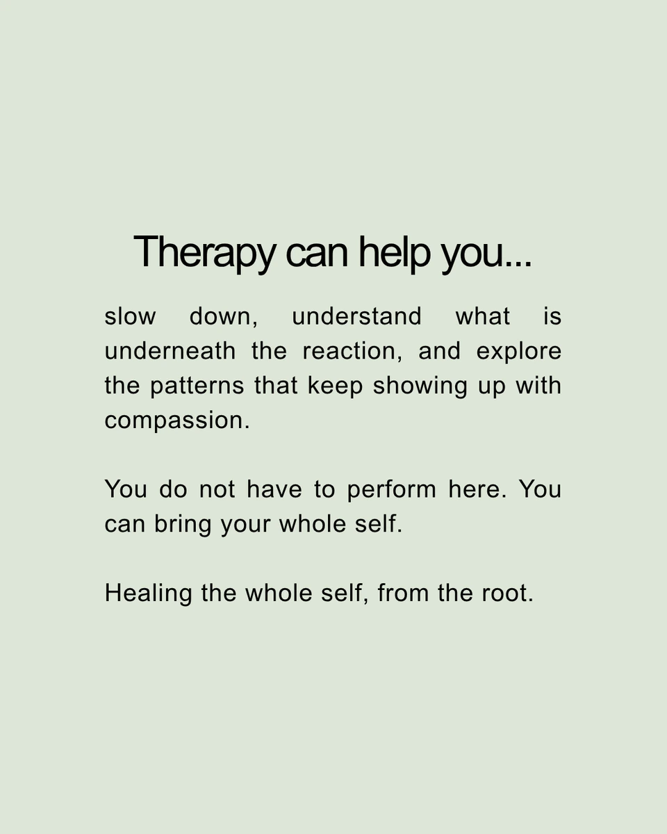 Therapy carousel: Slowing down and exploring patterns with compassion.