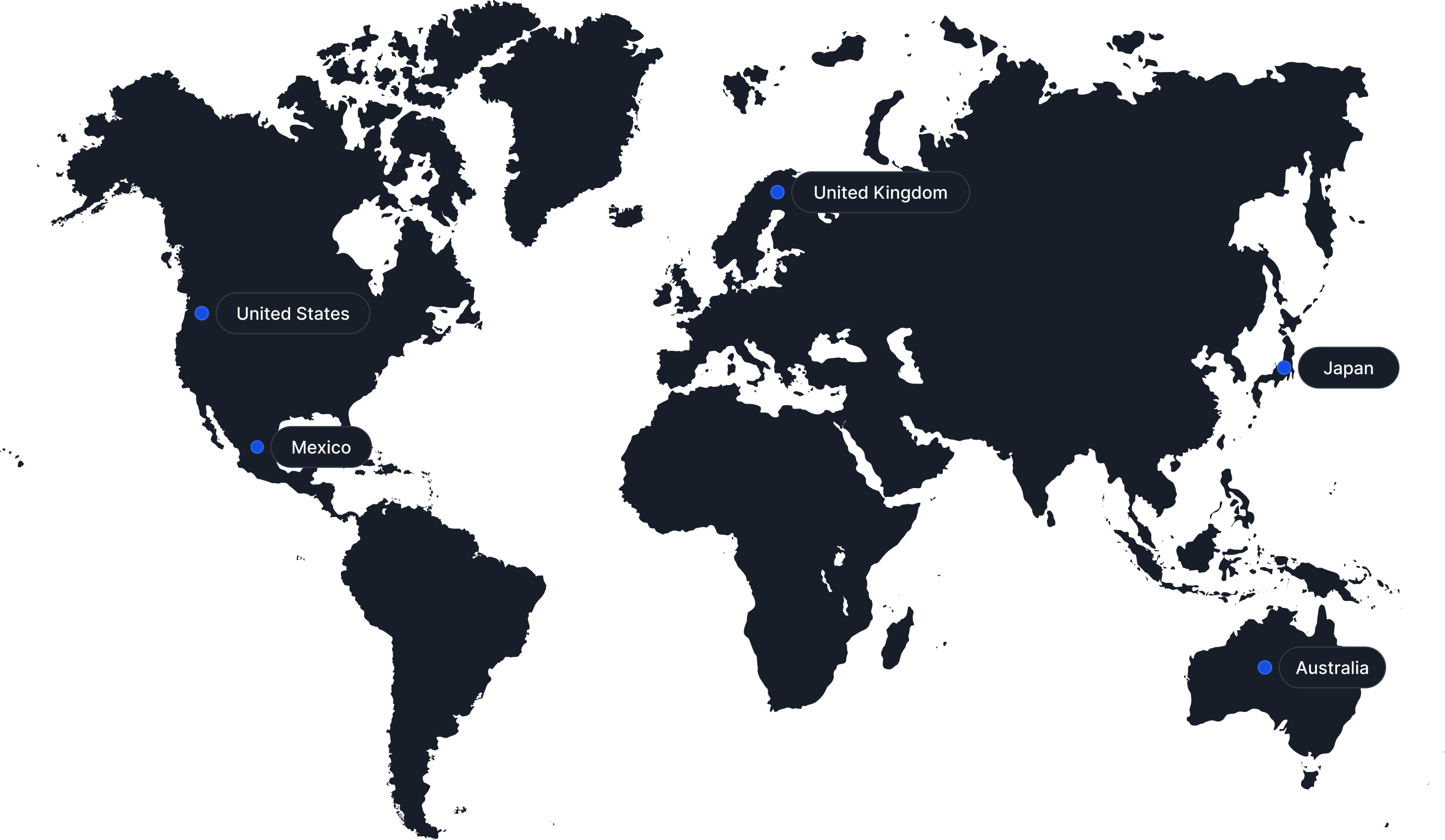 Take A Look At Our Offices Around The World - Dataplus X Webflow Template
