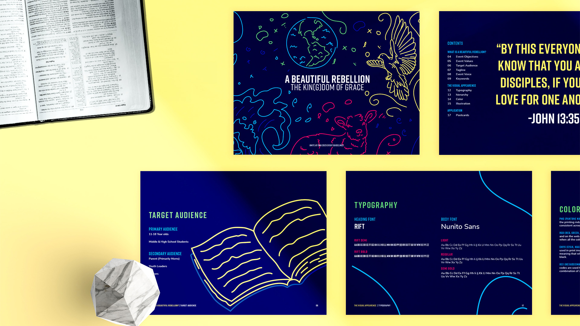 Brand Guidelines for United Methodist Church Event