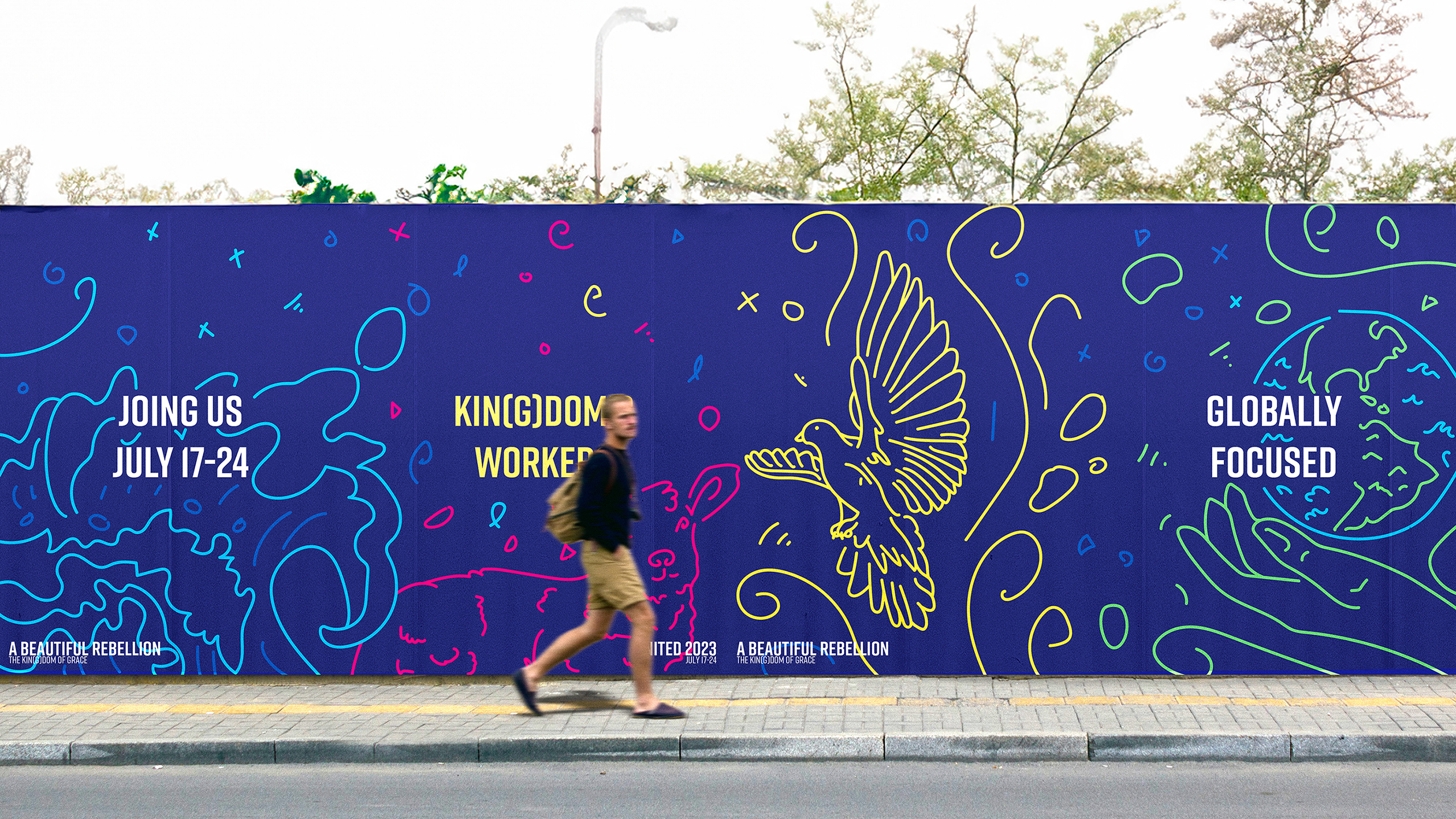 Promotional Material for United Methodist Church Event