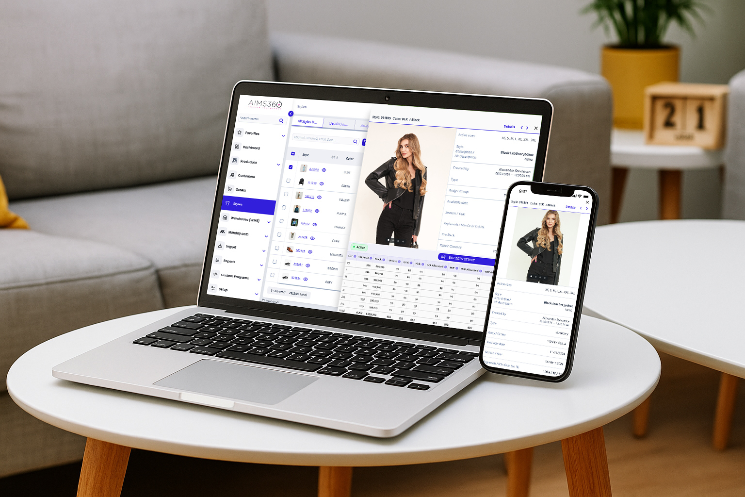 AIMS360 Apparel ERP Software: The best apparel ERP software for the fashion industry, empowering apparel brands and manufacturers with inventory management, multi-channel order fulfillment, production planning, and scalable fashion business solutions.