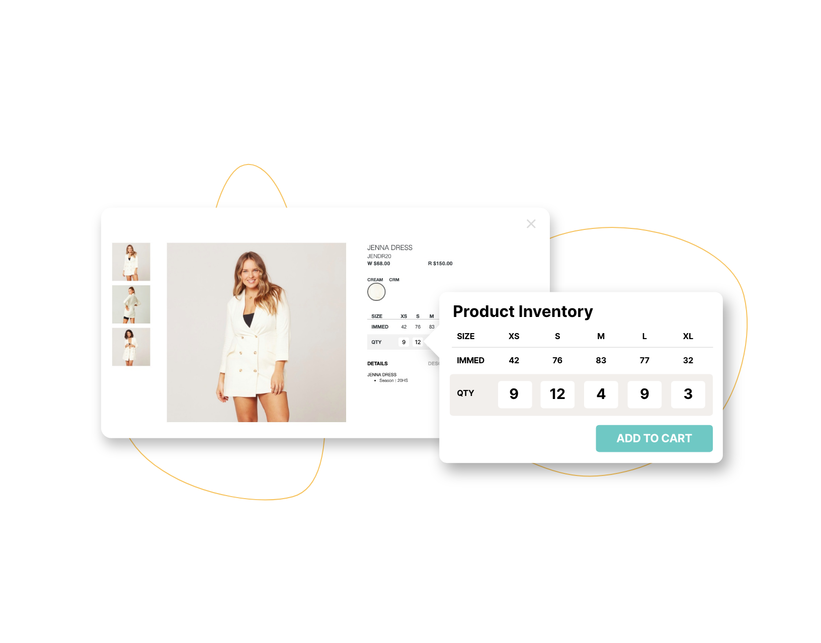 Repspark inventory management with live style, color, and production tracking for apparel brands, including golf and activewear wholesale orders using AIMS360 fashion ERP software