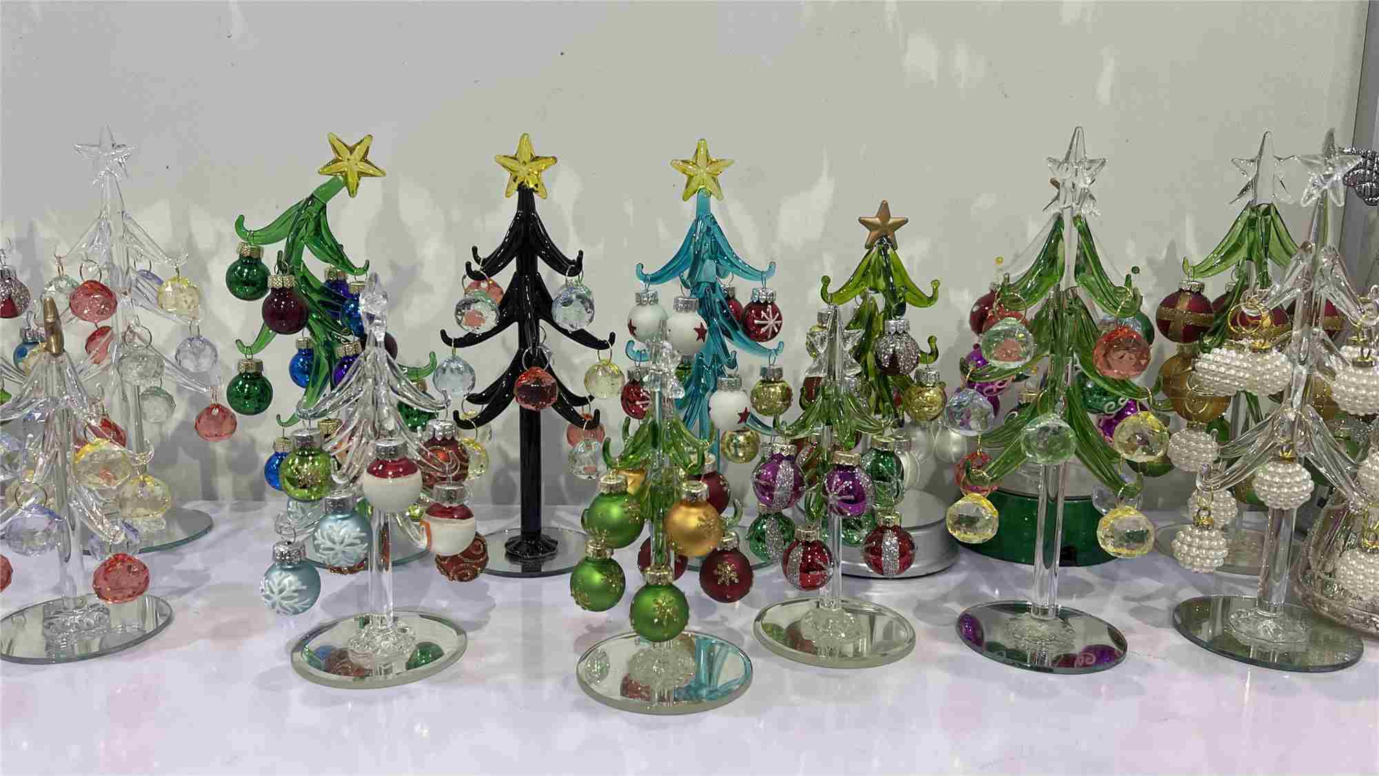 christmas glass ornaments Collections